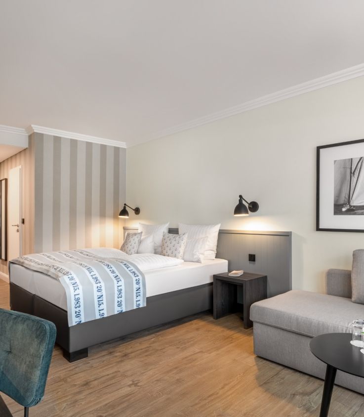 Unsere Doppelzimmer Premium im Hotel Yachtclub Timmendorfer Strand